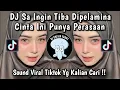 Lagu DJ SA INGIN TIBA DI PELAMINAN | DJ SA CEMBURU DEN NGANA CINTA INI PUNYA PERASAAN | SOUN VIRAL TIKTOK