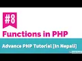 Functions in PHP Advance PHP Tutorial in Nepali