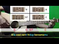 Lagu Lirik Lagu dan Chord Kau Yang Sangat Kusayang - Rano Karno