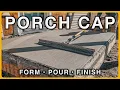 How to Pour a Concrete Porch Best Method
