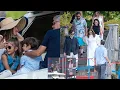 George Amal And Their Twins Ella And Alexander Welcome A Host Of Stars To Lake Como Villa
