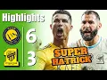 Ronaldo Super Hat-Trick 💥 Al Nassr vs Al Ittihad 6-3 - Semua Gol \u0026 Highlight - 2025