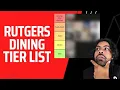 Rutgers Dining Tier List Reviewing Every Option on Campus Part 2