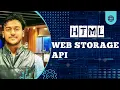 HTML Professional Bangla Tutorials 14th Part Web Storage API Technical Siam
