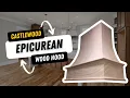 Castlewood SY-WCVH Curved Epicurean Wood Range Hood