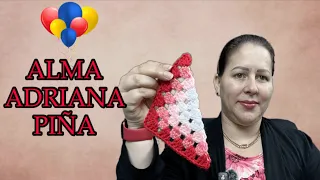 Aprende a Tejer un Medio Cuadrado a Crochet en Solo Unos Minutos