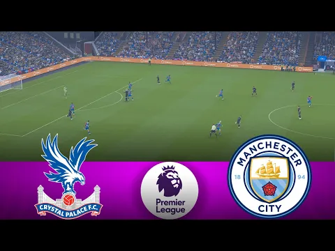 Video Thumbnail: Crystal Palace vs Manchester City LIVE | Premier League 2025/26 Full Match | PES21 Simulation