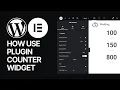 Add Animated Number Counters in Elementor Make Your WordPress Page Look Pro