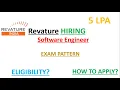 Revature Hiring Software Engineer 5 LPA