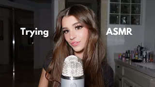 Brooke Monk tries ASMR storytime get to know me
