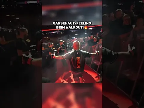ABSOLUTE Gänsehaut beim WALKOUT‼️RINGLIFE