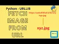 Read image from URL URLLIB in python