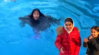  كادت تفقد حياتها   والسبب مرام ونجلاء    دندنها