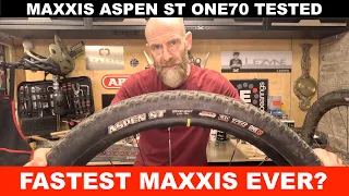 Maxxis Aspen ST 170 Review How fast is Maxxis fastest ever MTB tyre