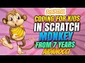 Coding For Kids in Scratch Monkey - From 7 Years PROJECT