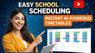 AI School Timetable Generator - Create Perfect Schedules in Seconds AI Planza