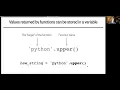 Lesson 5 Part 1 Functions and arguments
