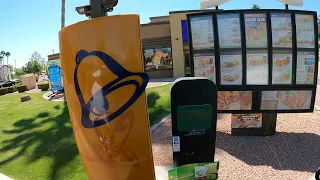 Taco Bell Drive-Thru Cheesy Bean Rice Burrito 3601 E Baseline Rd Gilbert Arizona 9 Apr 23 NGH
