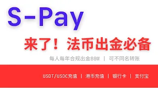 S-Pay 2025 80W USDT USDC U Apple Store