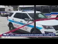 Chicago crime numbers down compared to last year police say