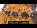 Boulder Opal Bracelet for Sale Blue Opal Bracelet - Australian Opal Direct Worldwide Shipping
