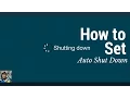 How to set auto shutdown timer for windows PC CMD commands 2017