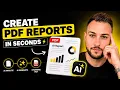 How To Create Stunning PDF Reports With AI