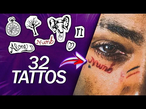 Download MP3 XXXTENTACION, Todas TATUAGENS e seus SIGNIFICADOS!