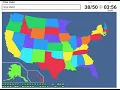 Naming the US states Sporcle Quiz