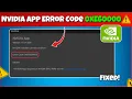 Fix NVIDIA Installation Error Code 0xE60000 Updated