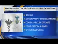 Molina Healthcare of MS donation