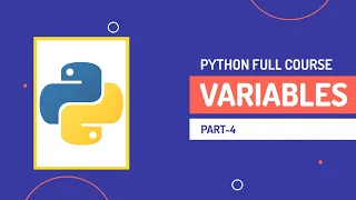 Variables and Constants in Python Part-4 Hindi