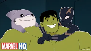 Jeff Rescata el Sándwich 🥪🔦🤖 | Jeff y Sus Amigos Superhéroes