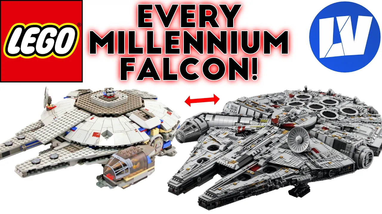 LEGO Star Wars 2019 Millennium Falcon quick review + comparison & more! 75257. 