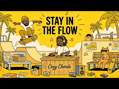 [Cozy Chords] Grooves for a Better Daily Flow 😎 JAZZHOP · Laid-back CHILLHOP ☕️ | Cafe · Work · BGM