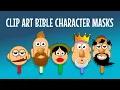 Sunday School Activities - Bible Character Masks