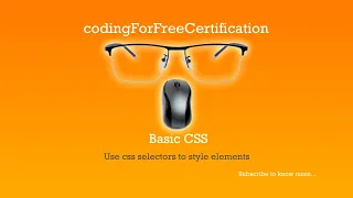 Basic CSS - Use CSS Selectors to Style Elements freecodecamp 2 of 44