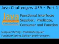 JC Part 1 - Match the Lambda and Method Reference to the Main Functional Interfaces