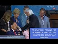 PR BENNY PRAYING FOR DR KENNETH COPLAND AND HIS WIFE Beautiful moments