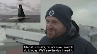 ARKEA ULTIM CHALLENGE BREST Skippers Briefing and Interview Anthony Marchand Skipper ACTUAL