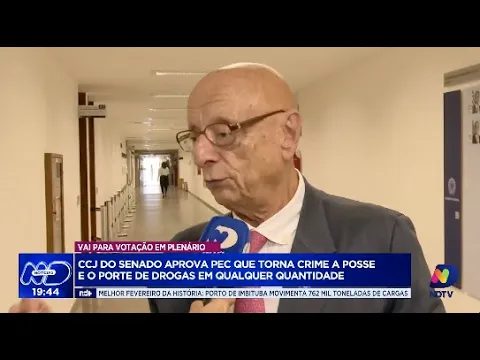 Senado aprova PEC que torna crime posse e porte de drogas em qualquer quantidade