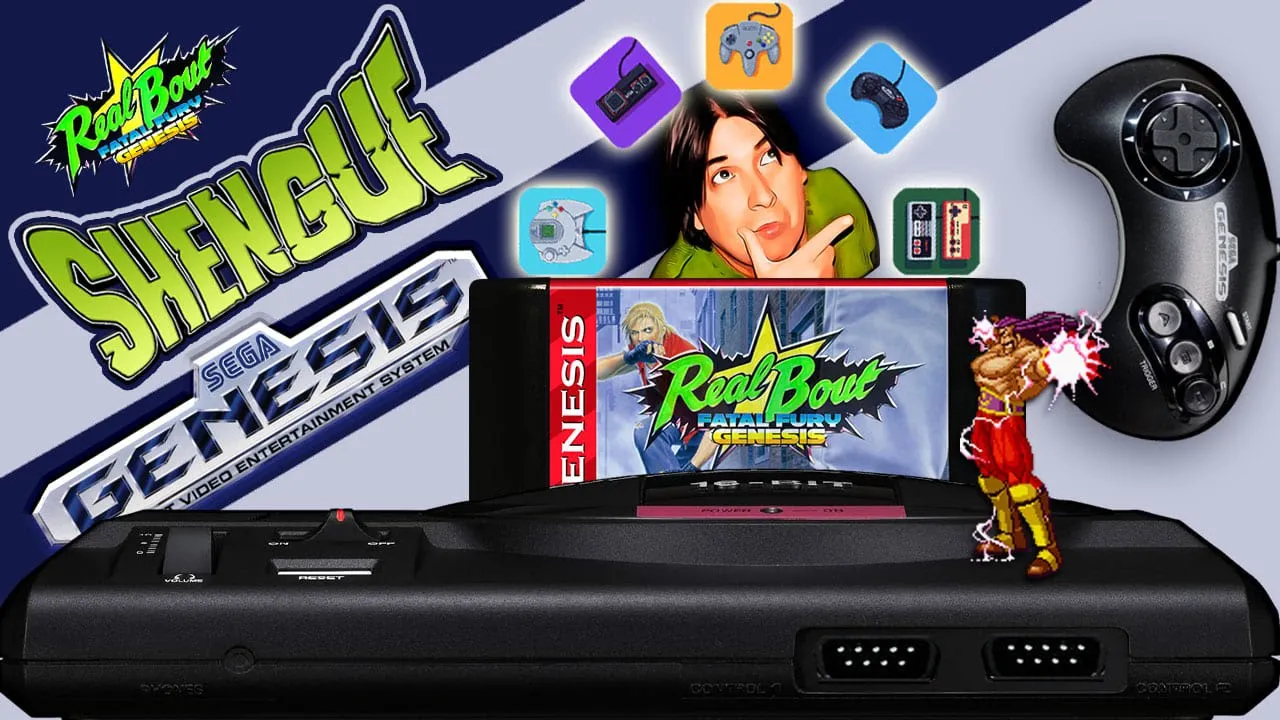 Real Bout: Fatal Fury Genesis - SEGA GENESIS 16bit