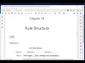 Web Development Ch 19 CSS Structure