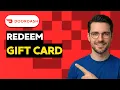 How to Redeem Doordash Gift Card 2026 Full Guide