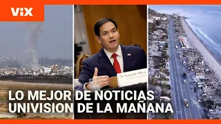 Lo mejor de Noticias Univision de la mañana | jueves 16 de enero de 2025