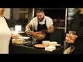 Live Jamon Iberico Carving at a Special Event Chef Raymond x Paella Lifestyle