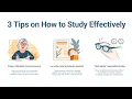 3 Tips on How to Study Effectively Backed by Science
