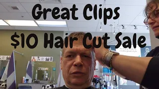 10 Haircut Transformation from a 25-Year Pro who gives Me a fresh new Look at Great Clips