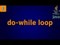 Java Tutorial - Do While Loop in 36 seconds