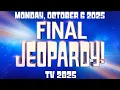 Download Lagu Final JEOPARDY October 6 2025 (TV 2025) FULL EPISODE Preview \u0026 WHO WON Monday 10/6/25